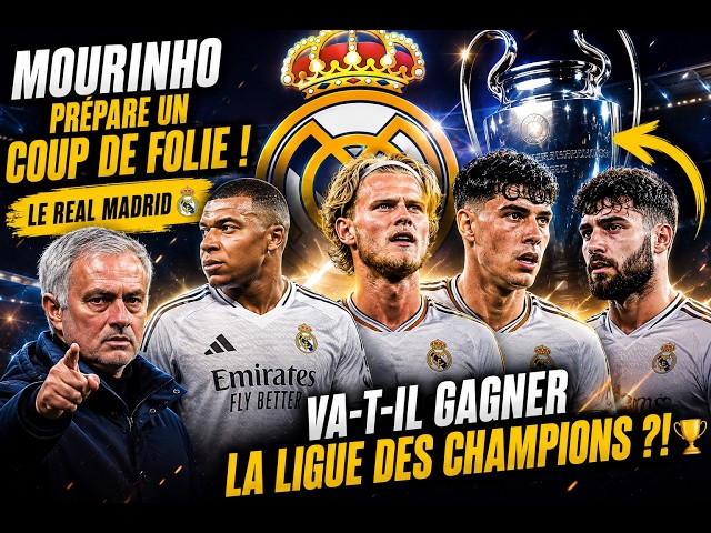 😱MOURINHO PRÉPARE UN COUP DE FOLIE ! LE REAL MADRID⚪VA-T-IL GAGNER LA LIGUE DES CHAMPIONS ?!🏆FC26🔴