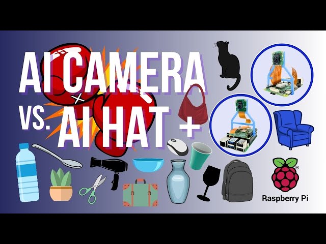 Object Identification Showdown: AI Hat + (Raspberry Pi 5) vs AI Camera (Raspberry Pi 4)