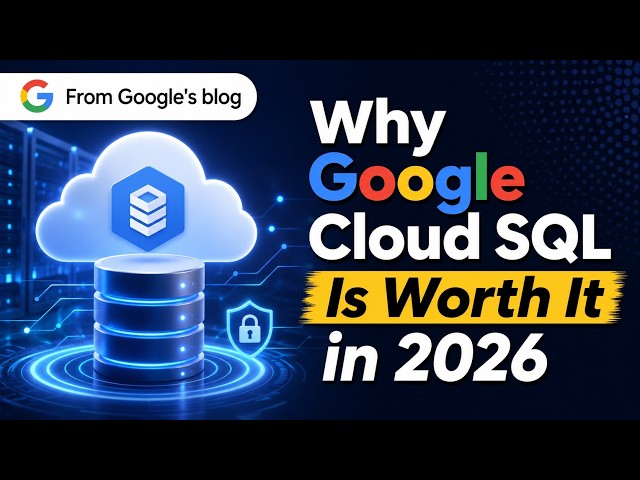 From Google's blog - Why Google Cloud SQL Is Worth It in 2026