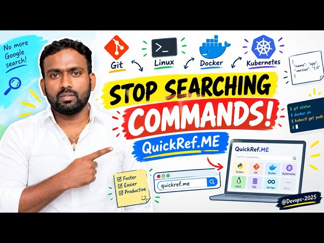 This Free Website Saves Developers Hours! 🤯 | Stop Googling Every Command! 🔥 Try QuickRef.ME