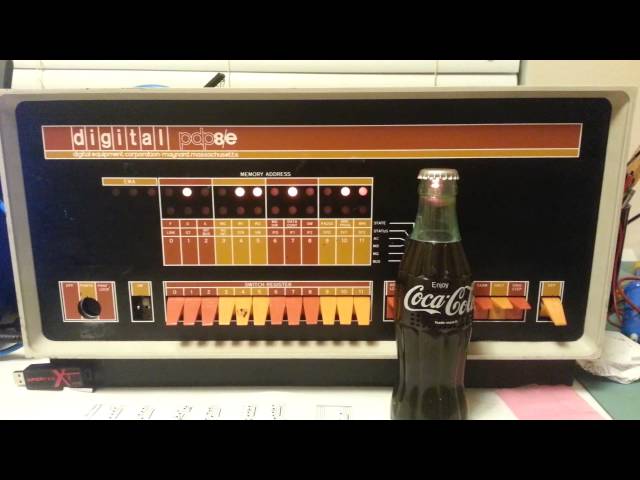 PDP-8/E Plays the Super Mario Land Overworld Theme