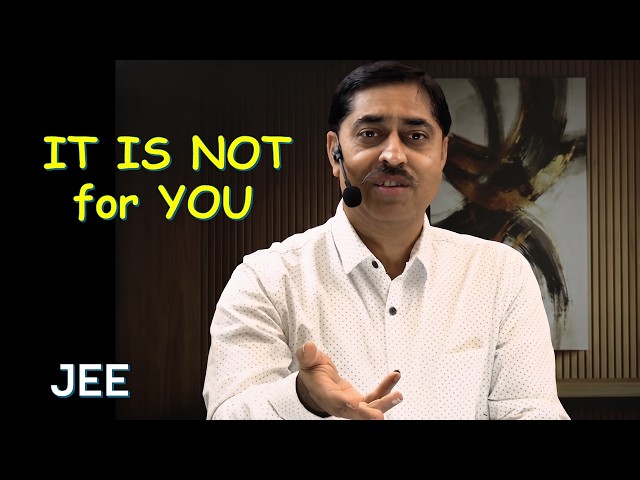 JEE Students Buy Things Not Fit For Them