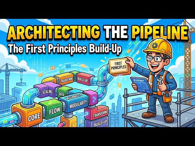 Architecting the Pipeline: The First Principles Build-Up 🏗️🧠