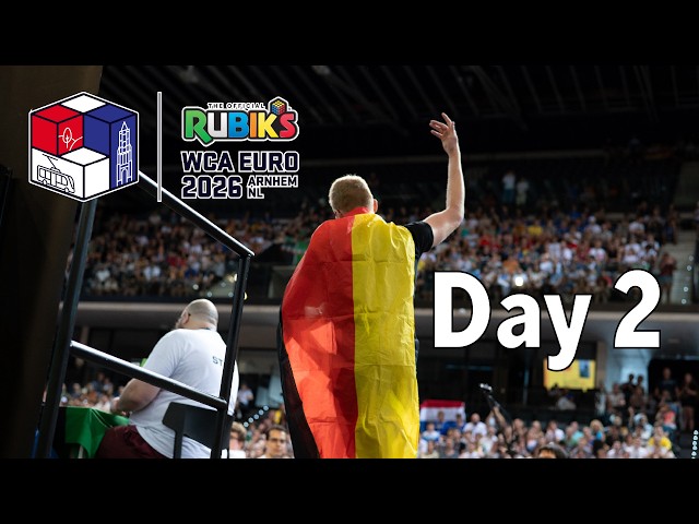 Rubik's WCA European Championship 2026 - Day 2