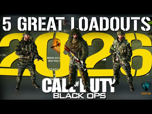 Best Class Setups In BLACK OPS (EARLY LEVELS)