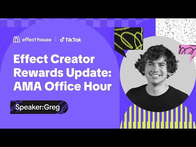 [Q&A] Effect Creator Rewards Update : AMA Office Hour