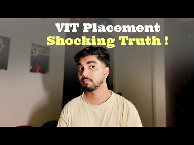 The Truth About Placements & Internships in VIT (Don't Get Scammed)