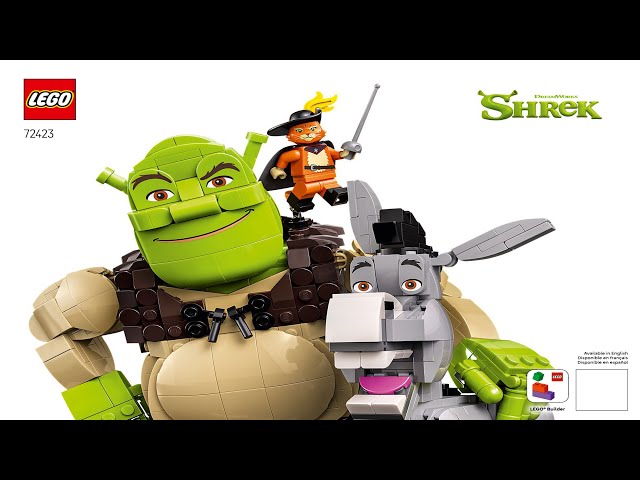 LEGO Instructions - Shrek - 72423 - Shrek, Donkey & Puss in Boots