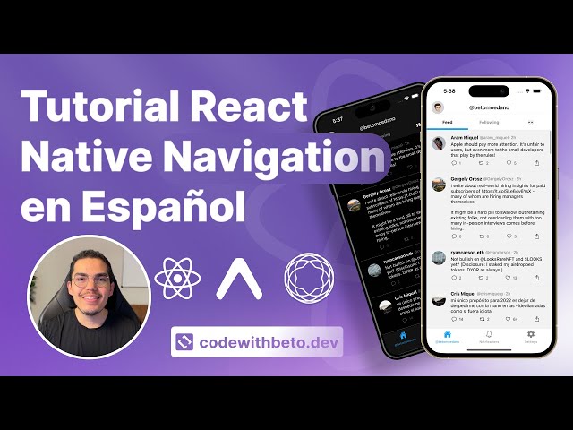 React Navigation for Beginners Course | Navigation Flows with React Native