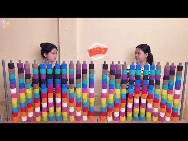 😤 High Pressure Match! Color Ball Sorting Race 🌈🏁