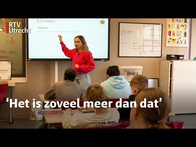 Middelbare school in Houten haalt alles uit de kast om docent Nederlands te vinden | RTV Utrecht