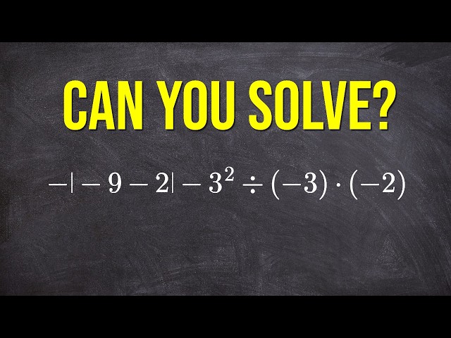 Can You Solve This Expression with Lots of Negatives