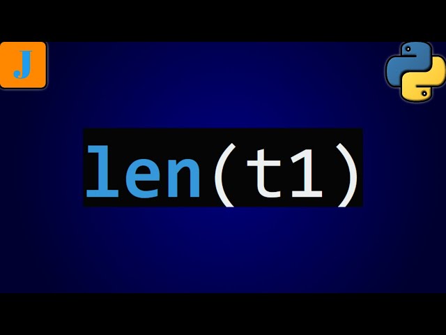 How To Get The Length Of A Tuple In Python