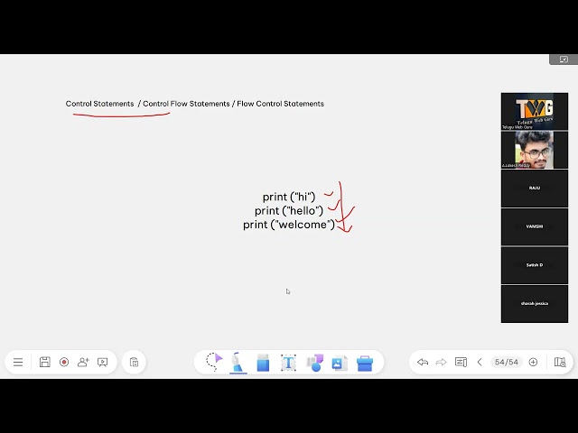 Control Statements part - 1