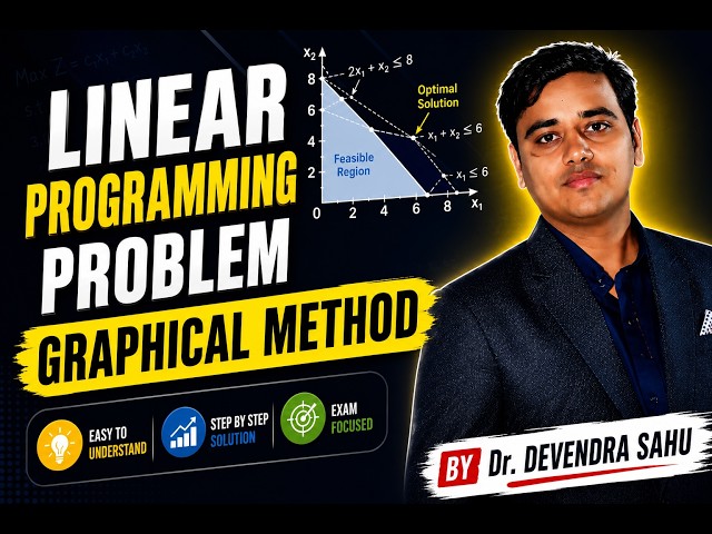 LINEAR PROGRAMMING PROBLEM | GRAPHICAL METHOD
