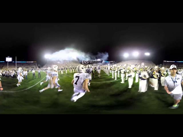 BYU Football Pre-Game in 360°