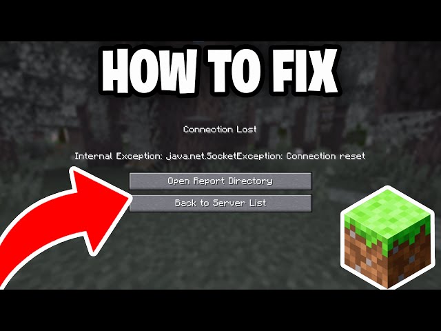 How To Fix Minecraft Internal Exception Java.netSocketException Connection Reset! - Tutorial
