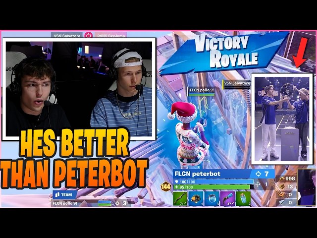 CLIX & MR SAVAGE In DISBELIEF Reacting TO PETERBOT In FINALS & NEW EWC CHAMPION!