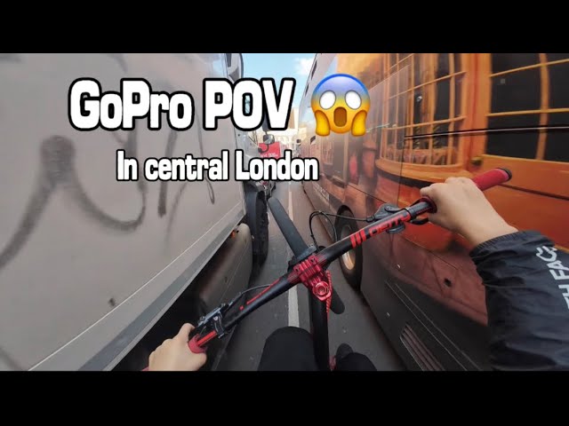 wheelies in central London | my chain snapped!