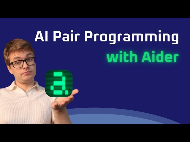 Why you should use Aider for AI coding