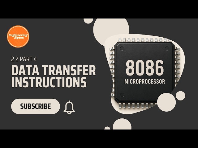 2.2.4 8086 Stack Instructions | PUSH, POP Instructions Explained | EngineeringBytes