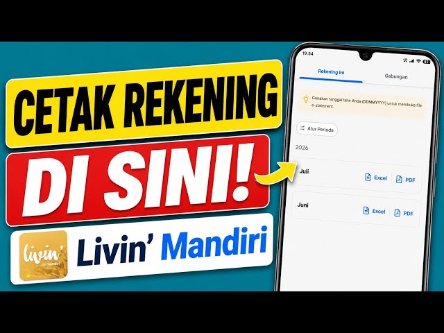 How to Print Bank Statements on Livin' by Mandiri (Updated 2026)