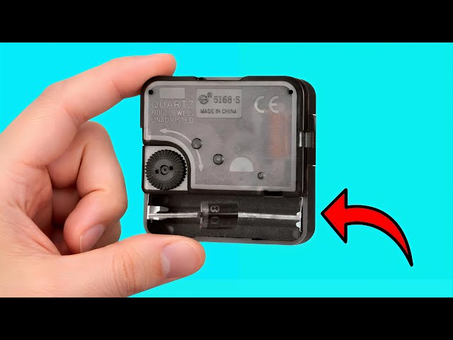 This Clock Runs WITHOUT a Battery 😱 | Free Energy Experiment