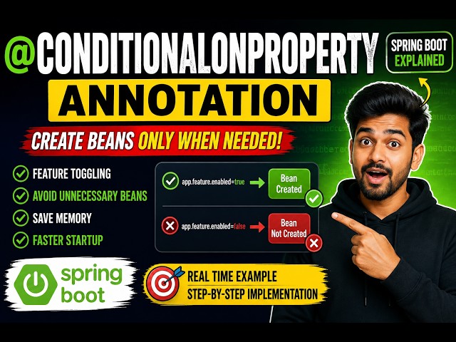 Master @ConditionalOnProperty in Spring Boot in 10 Minutes 🚀