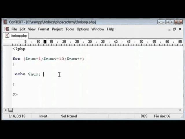 Loops For Statement - Telugu