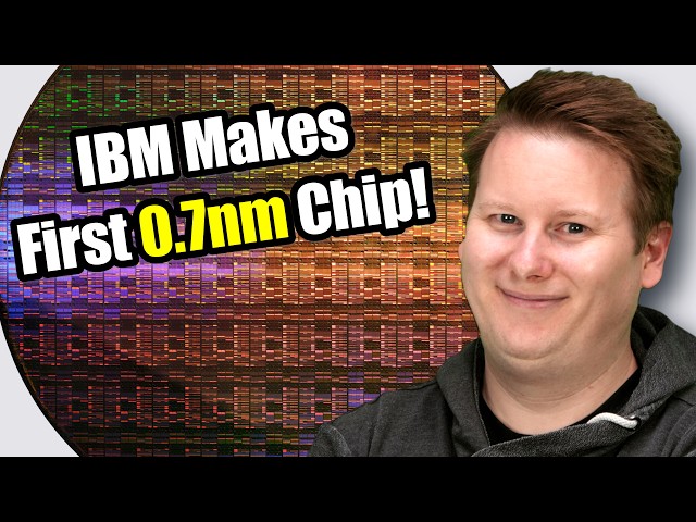 A CPU Made of Atoms: IBM's Breakthrough 0.7nm Transistors