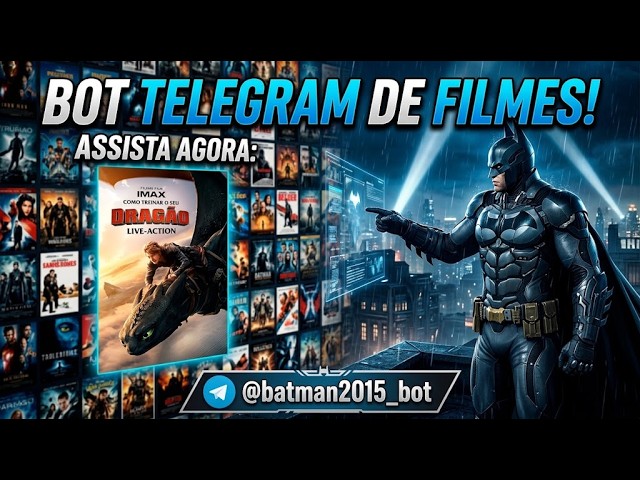 Como criar um cine bot no telegram