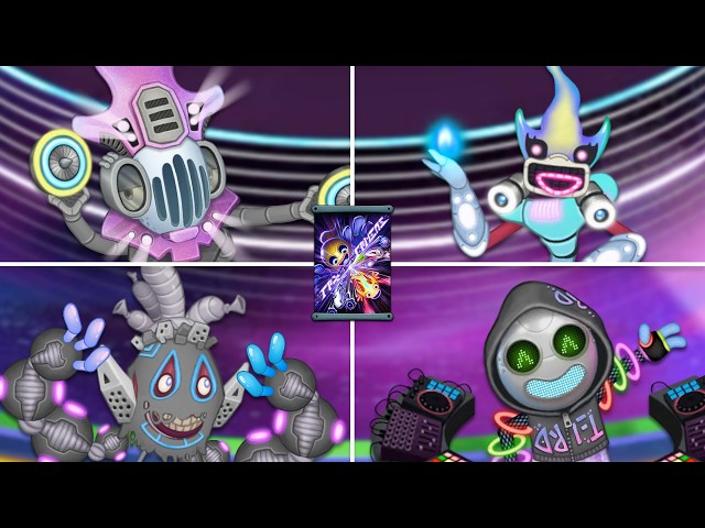 LVX LVMENZ - All Monster Sounds, Costumes & Animations (My Singing Monsters)