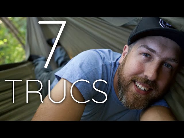 7 Trucs pour être plus confortable en hamac