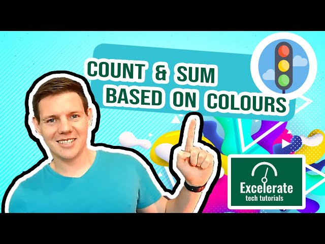 Excel conditional formatting and formulas based on color | Excelerate