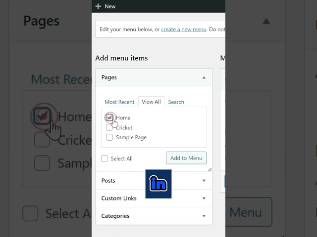 How to Create Menu Quickly in WordPress