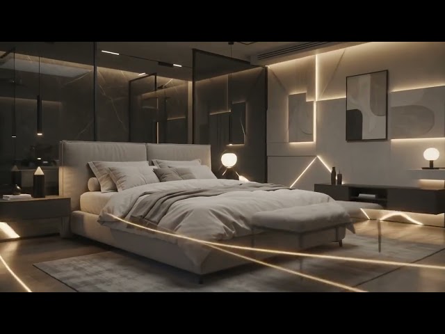 Empty Room to Luxury Bedroom Suite #aivideo #aishorts #aianimation