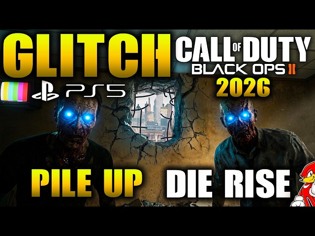 GLITCH ZOMBIES Pile Up Wall Hole DIE RISE BO2 PORT - 2026