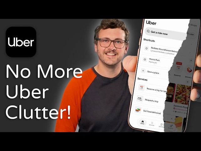 How to Turn On Uber's Simple Mode (Less Clutter)