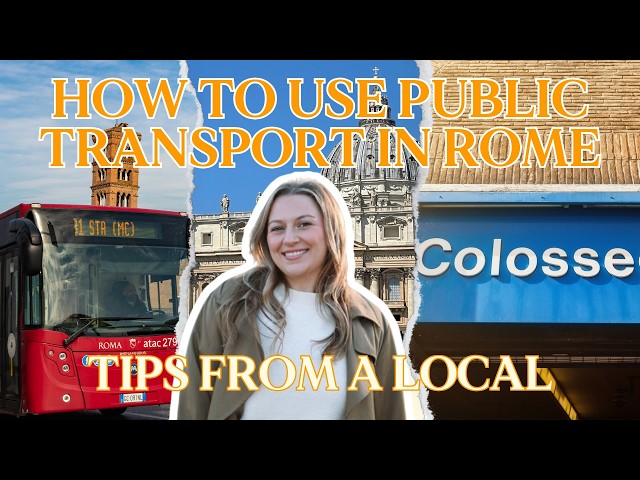 Rome Public Transport Guide: Metro, Buses & Tickets (From a Local) + The App NOONE talks about!