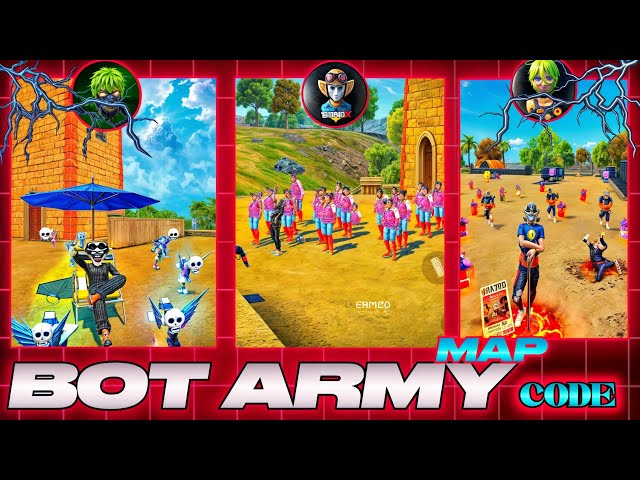 Bot Army craftland map code || Bot Army editing tutorial || BOT ARMY WALA VIDEO KAISE BANYE ||