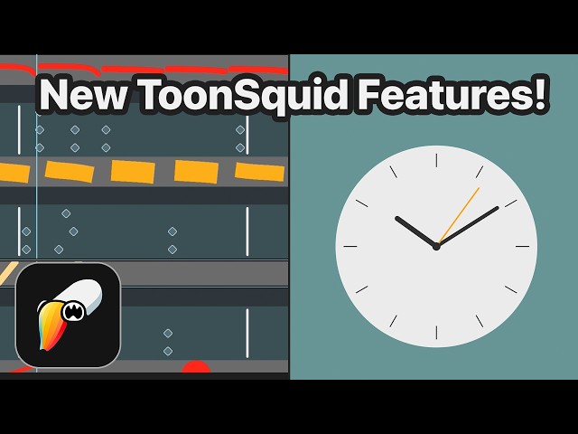 ToonSquid 2.0.25 | Stretch Keyframes, Reverse Keyframes, Easing Step, Keyframe Workflow Improvements
