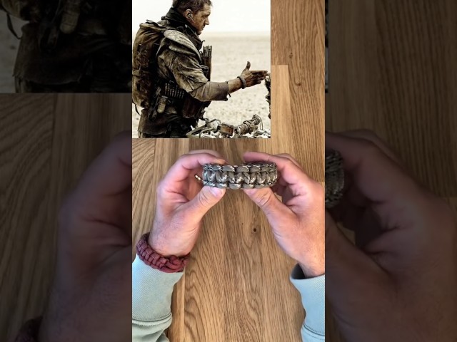 How to make Tom Hardy’s iconic Mad Max Bracelet. #shorts #viral