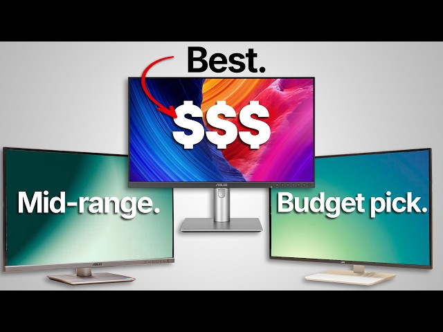 The 5 Best Work Monitors To Buy In 2026!