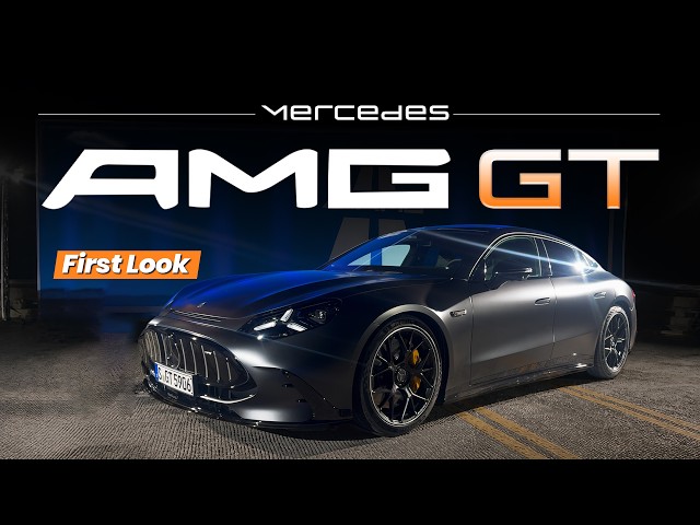 First Look at the Mercedes AMG GT Four Door!