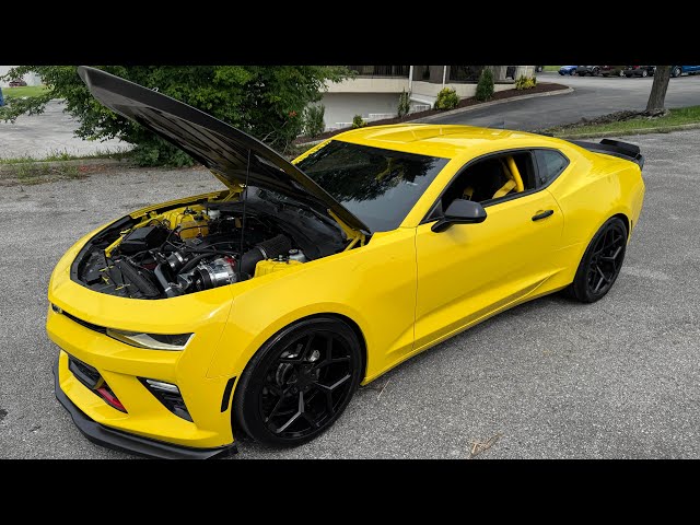 TEST DRIVE 2017 Camaro Camaro SS 6.2 LT PRO CHARGED RACE CAR Maple Motors $37,900 #3541-1