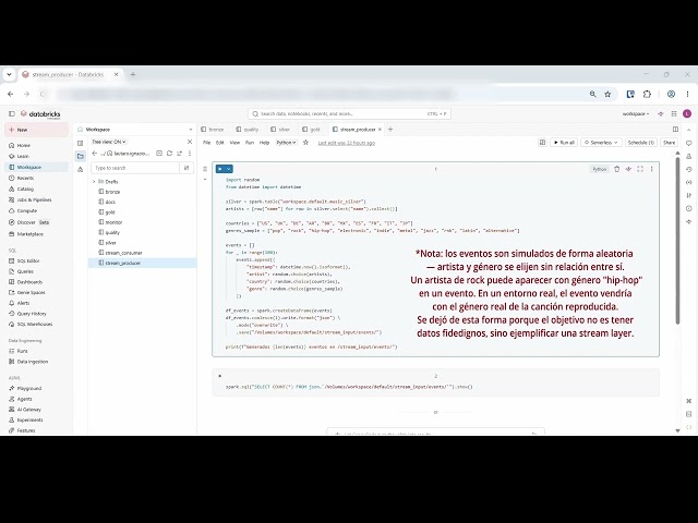 Databricks Pipeline: Medallion, Streaming & Unity Catalog
