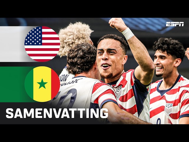 PSV'ers VAN WAARDE voor VS met GOAL & ASSIST 🇺🇸 ✨ | Samenvatting Verenigde Staten - Senegal