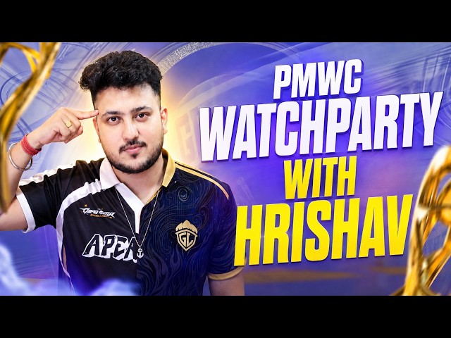 PMWC at EWC GROUP STAGE DAY 2 - WATCHPARTY, TEAM INDIA LET'S GO 🇮🇳