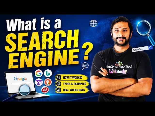 What is a Search Engine | Search Engine vs Browser | Placement Preparation Strategy Kaashiv Infotech