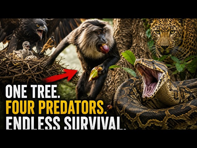 The Eagle, the Monkey and the Python | A Deadly Chain of Survival in the Western Ghats